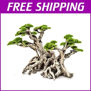 Realistic Bonsai Tree Aquarium Decor - Ideal for Freshwater and Saltwater Tanks - Picture 1 of 10