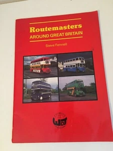 Routemasters Around Great Britain by Steve Fennell - Paperback Bus Book - Picture 1 of 3