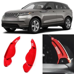 2pcs Alloy Steering Wheel DSG Paddle Shifters Extension For Range Rover Velar - Picture 1 of 9