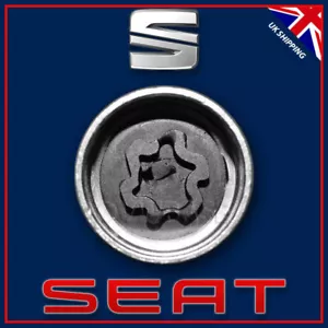Per SEAT Security Master Dado Ruota di Bloccaggio Chiave 555 R LWNK Bullone Lugnut Luglut Lug - Foto 1 di 5