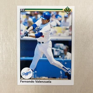 Fernando Valenzuela 1990 Upper Deck #445 MLB Baseball Los Angeles Dodgers - Picture 1 of 2