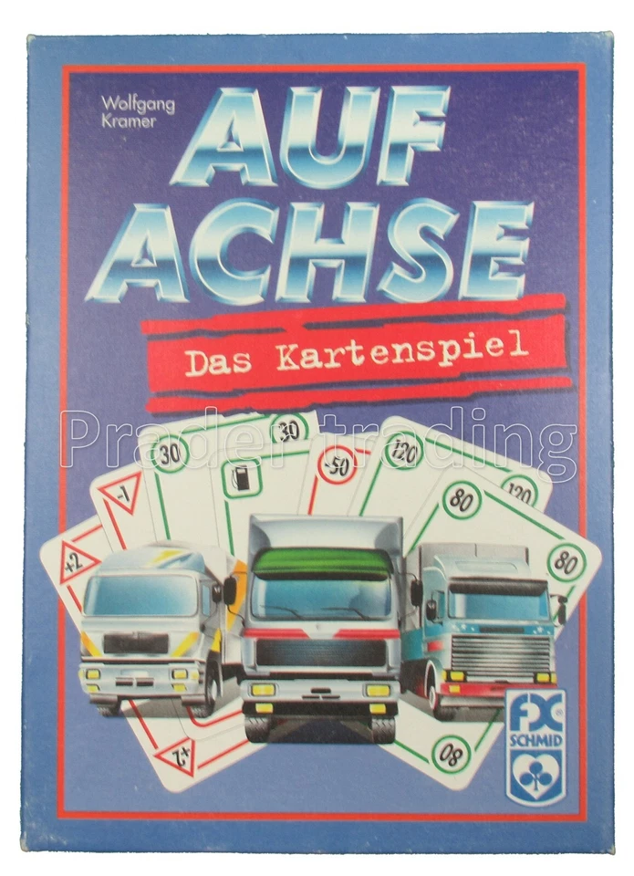 Auf Achse das Kartenspiel FX Schmid kontrolliert in guten Zustand inkl. Rechnung - Bild 1 von 2