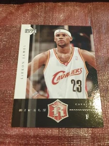 2004 UD Rivals Lebron James #3 - Cleveland Cavaliers - Picture 1 of 1