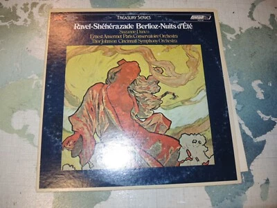 Ravel Sheherazade Berlioz Nuits d'Ete Suzanne Danco London Mono LP  NM - Image 1 of 3
