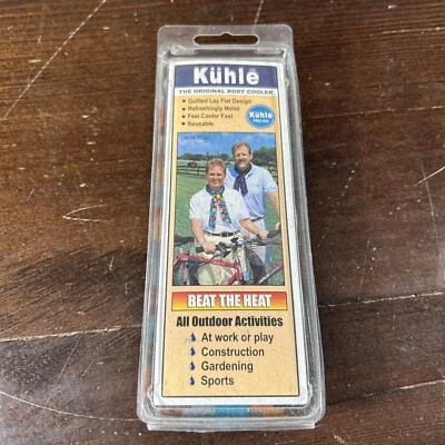 Kuhle Reusable Body Cooler Bandana / Neck Tie Aztec Design BRAND NEW - Image 1 of 4