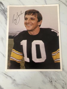 Vintage 1974 Pittsburgh Steelers Roy Gerela WTAE Radio 8x10 Photo Pack Card - Picture 1 of 2