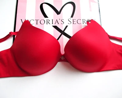 Sujetador push-up VICTORIA'S SECRET MUY SEXY So Obsessed Añadir 1,5 tazas rojo 36B 38C 38D Foto 1 de 4