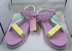 Sandali sportivi multicolore Stoney Clover x Target taglia 8 nuovi con etichetta a mano - Foto 1 di 5