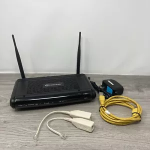 CenturyLink Actiontec C1900A 802.11n 4 Port Router with Power Supply & Ethernet - Picture 1 of 11