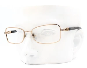 Bvlgari 2133B 376 Eyeglasses Glasses Copper Gold w/ Swarovski Crystals 52mm - Picture 1 of 7