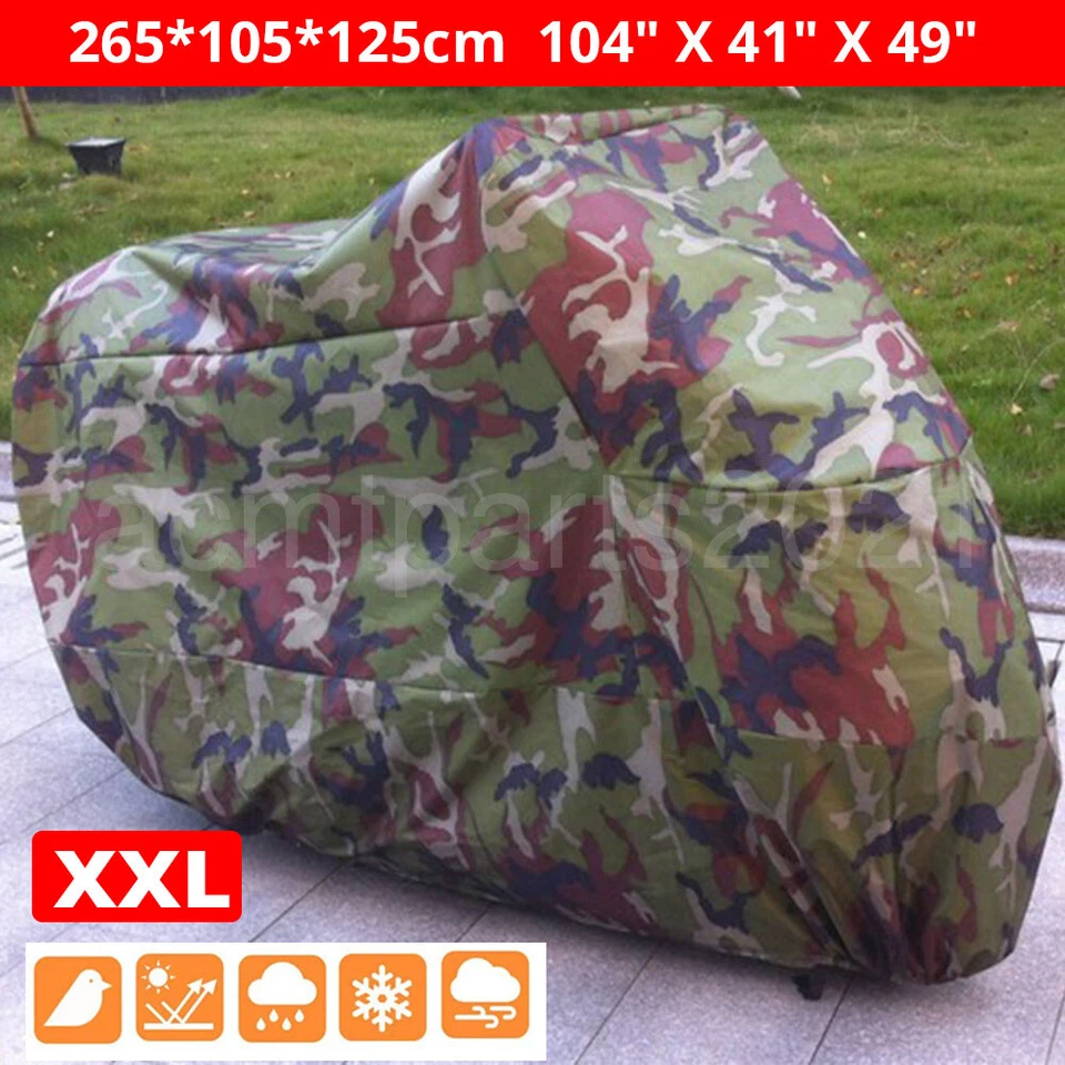 Protector antipolvo cubierta de motocicleta XXL para Harley-Davison Fat Boy Softail estándar Foto 1 de 1