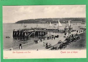 Esplanade & Pier Cowes IOW early ungeteilter Rücken PC unbenutzt Stengel AE32 - Bild 1 von 2