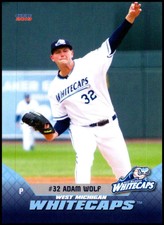 2019 Choice West Michigan Whitecaps #26 Adam Wolf NM-MT West Michigan Whitecaps