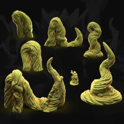Tabletop Terrain - Fantasy - Jungle Tendrils - Image 1 of 2
