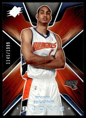 2006-07 SPx Ryan Hollins Rookie 1145/1999 Bobcats #120 A42 - Image 1 of 2