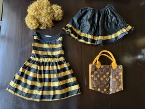 L.O.L Surprise! Queen Bee Child Girls Halloween Costume Sz S Small (6-7) - Bild 1 von 9