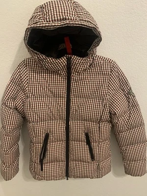 Chaqueta acolchada Bogner Fire+Ice Ski, para mujer pequeña EE. UU., Gingham, usada Foto 1 de 4