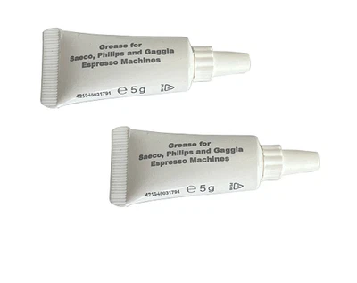 2x Philips Saeco Schmierfett Kaffeevollautomat Brühgruppe Silikonfett-HD5061-10g - Bild 1 von 4