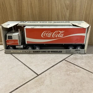 Vintage 70s Nylint Cadet GMC 18 Wheeler- Coca Cola No. 910- Steel Works - Picture 1 of 18