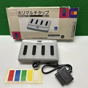 SNES Sfc Super Famicom Multi Tap Hori Nintendo JPN Vintage Limited Edition Rare - Picture 1 of 12