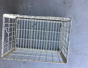 Vintage Sealtest Milchflasche Draht Metallkiste Träger Bauernhaus Molkerei 18" x 13 - Bild 1 von 9