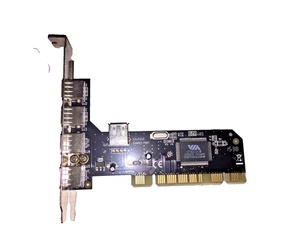 SD-VIA-5U 5-portowa (4-Int + 1-Ext) Karta PCI USB 2.0 VIA Chipset - Zdjęcie 1 z 3