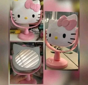 New Hello Kitty Cat Rotating Makeup Mirror - Picture 1 of 3