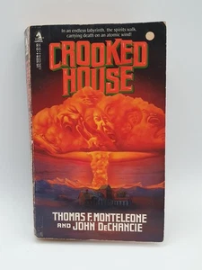 CROOKED HOUSE BOOK THOMAS F MONTELEONE JOHN DECHANCIE. 1ST ED TOR 1987 - Bild 1 von 5