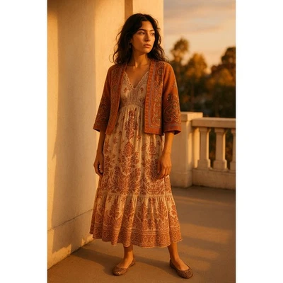 Melissa + Campana Glitter Jelly Flats - Bronce Marrón - Talla 9 (EU 40 / BR 38) Foto 1 de 4