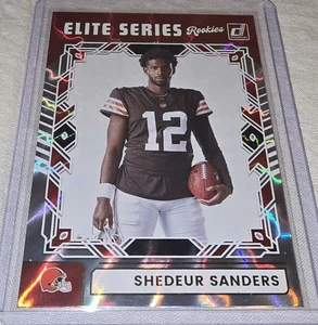 2025 Donruss Shedeur Sanders Elite Series Rookie #ESR-SSS Browns RC QB - Foto 1 di 6