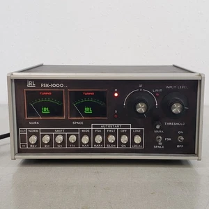 Vintage iRL FSK-1000 Frequency Shift Keying RTTY Demodulator Radio RF Teletype - Picture 1 of 13