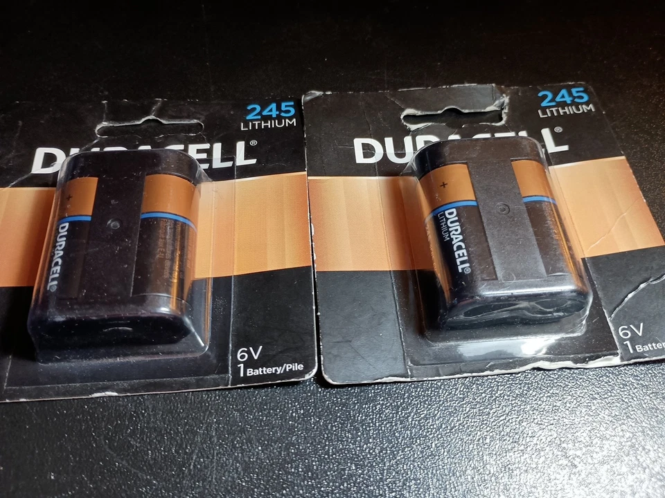 Duracell Dl245 Battery Lithium Size 245 6vdc