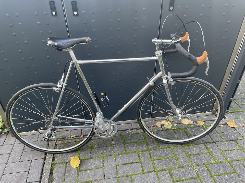 Rickert Rennrad voll verchromt Eroica Ausstattung - Bild 1 von 4
