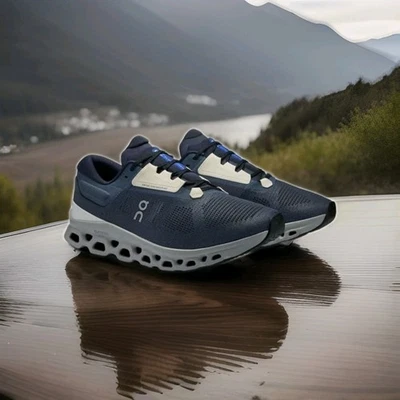 On CLOUDSTRATUS 3 - Road Running Shoes - Metal Glacier Men's Sport SALE 50% - Bild 1 von 4