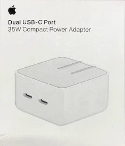 New In Box Apple USB-C Port 35W Dual Compact Power Adapter Model A2571 - Picture 1 of 1