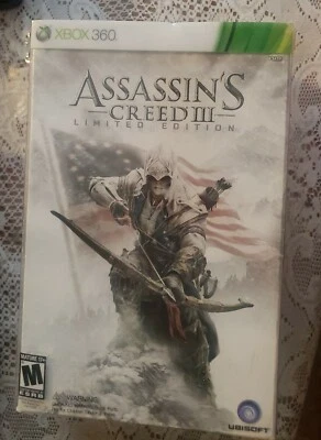 Assassin's Creed III Limited Edition -Xbox 360 - New FACTORY SEALED Read - Image 1 of 4