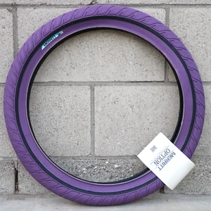 MERRITT BMX BIKE OPTION SLIDEWALL TIRE 20 x 2.35" BLACK GRAY GUM PURPLE TEAL - Picture 1 of 12