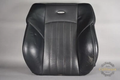 03-06 Mercedes W211 E55 AMG Front Left Driver Top Upper Seat Cushion Black OEM - Image 1 of 4