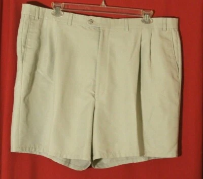 Pantalones Cortos Informales Linea Naturale PARA HOMBRES Beige Plisado Frontal 44 x 6.5" Usados en Excelente Condición Foto 1 de 4