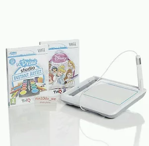 Wii uDraw Tablet + 2 U Draw Spiele = Studio/Disney Princess - Kritzeln + Skizze + Zeichnung - Bild 1 von 3