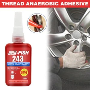 243 Schraubensicherung mittelfest 50ml Threadlocker Adhesive Anaerobic 50ml❃ - Bild 1 von 9