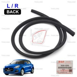 For Suzuki Swift 2018 - '23 Rear Lh/Rh Opening Door Rubber Weatherstrip Seal - Picture 1 of 9