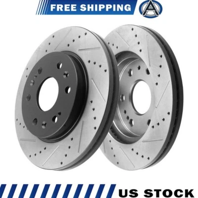 Rotores de freno delanteros perforados para Cadillac Escalade Chevrolet Avalanche 2007-2013 Foto 1 de 4