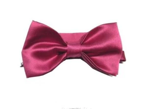 Papillon uomo poli vari cravatta farfalla pink fucsia punta bow-tie made italy - Foto 1 di 6