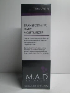 M. A. D skincare transforming daily moisturizer NEW 50ML/1.7FL.OZ EXP 2024 - Picture 1 of 4
