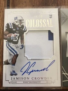 Jamison Crowder 2015 National Treasures Colossal RPA/99 + RJP/75 JETS! - Bild 1 von 4