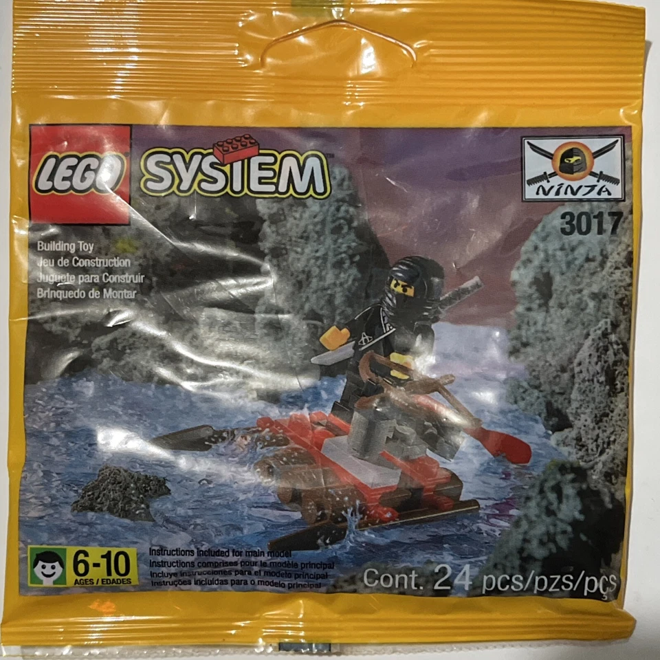 Lego System  Ninja 3017 Factory Sealed  Super Rare - Image 1 of 2