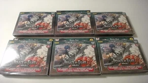 Panini MetaX TCG Attack on Titan Dual Starter Pack Display Set (6 Packs) NEW MIB - Picture 1 of 1
