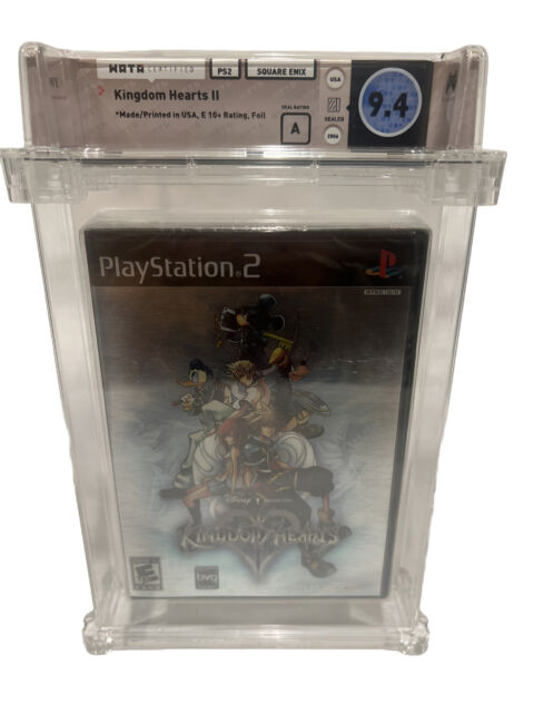 Kingdom Hearts II (Playstation 2, 2006) SEALED PAL – PCC