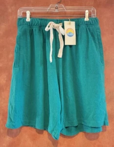 Nuevo con etiquetas Pantalones Cortos de Salón Jungmaven Para Hombre L Unisex Estilo Cáñamo Jade Verde Gimnasio - Imagen 1 de 7